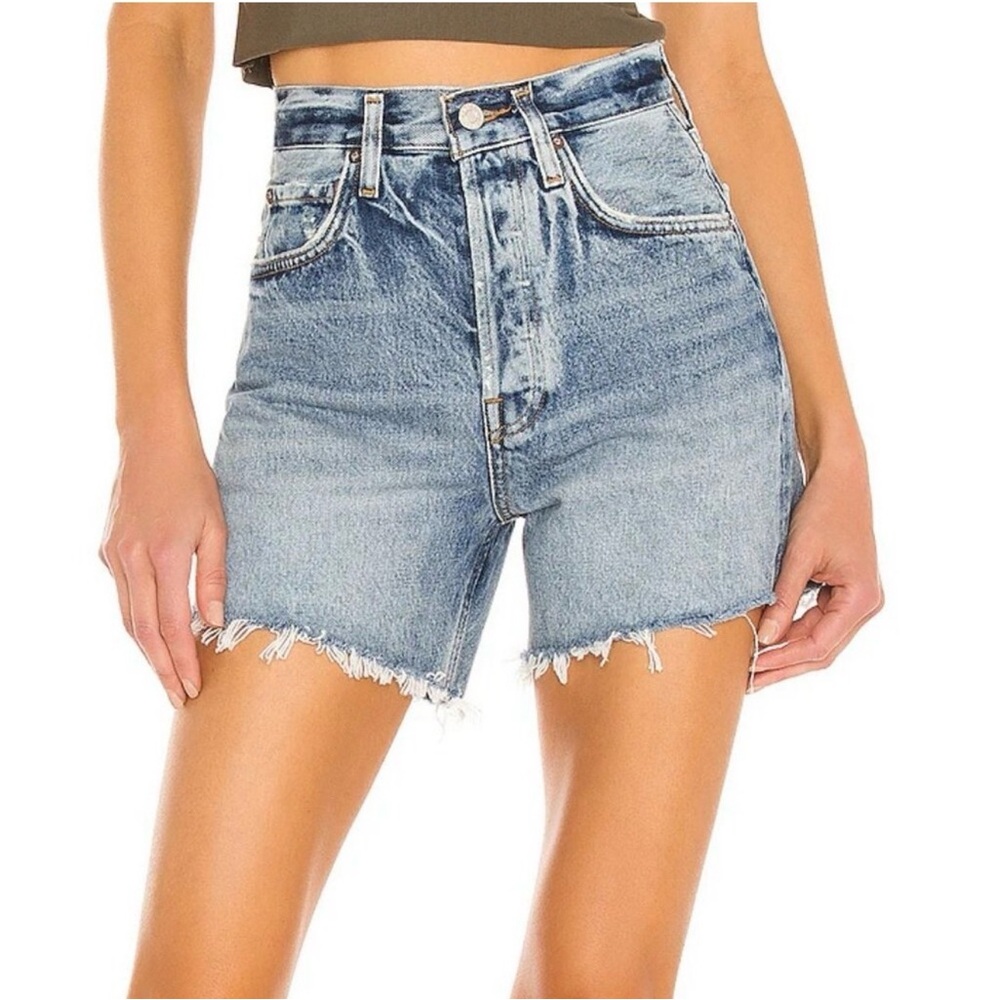 Agolde Riley Short high rise slim leg in outsider size 31